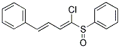 [(1-CHLORO-4-PHENYLBUTA-1,3-DIENYL)SULFINYL]BENZENE Struktur