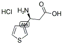 (S)-3-AMINO-3-(3-THIENYL)-PROPANOIC ACID HYDROCHLORIDE Struktur