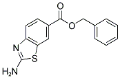 2-AMINO-BENZOTHIAZOLE-6-CARBOXYLIC ACID BENZYL ESTER Struktur