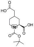 BOC-(2S)-(CIS/TRANS)-HOMOPRO(4-CH2CO2H) Struktur