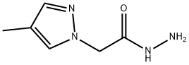 (4-METHYL-PYRAZOL-1-YL)-ACETIC ACID HYDRAZIDE Struktur