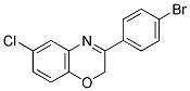 3-(4-BROMOPHENYL)-6-CHLORO-2H-1,4-BENZOXAZINE Struktur