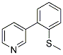 3-(2-METHYLTHIOPHENYL)PYRIDINE Struktur