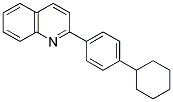 2-(4-CYCLOHEXYLPHENYL)QUINOLINE Struktur