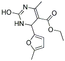 ETHYL 2-HYDROXY-4-METHYL-6-(5-METHYL-2-FURYL)-1,6-DIHYDROPYRIMIDINE-5-CARBOXYLATE Struktur