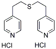 DI-[2-(4-PYRIDYL)ETHYL]SULFIDE, DIHYDROCHLORIDE Struktur