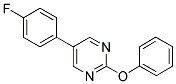 5-(4-FLUOROPHENYL)-2-PHENOXYPYRIMIDINE Struktur