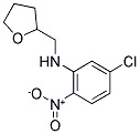 (5-CHLORO-2-NITRO-PHENYL)-(TETRAHYDRO-FURAN-2-YLMETHYL)-AMINE Struktur