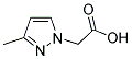 (3-METHYL-PYRAZOL-1-YL)-ACETIC ACID Struktur