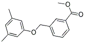 3-(3,5-DIMETHYL-PHENOXYMETHYL)-BENZOIC ACID METHYL ESTER Struktur