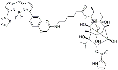 BODIPY(R) TR-X RYANODINE Struktur