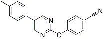 4-([5-(4-METHYLPHENYL)PYRIMIDIN-2-YL]OXY)BENZONITRILE Struktur