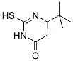 6-TERT-BUTYL-2-MERCAPTOPYRIMIDIN-4(3H)-ONE Struktur