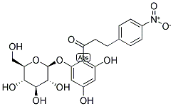 4-NITROPHLORIZIN Struktur