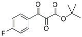 3-(4-FLUORO-PHENYL)-2,3-DIOXO-PROPIONIC ACID TERT-BUTYL ESTER Struktur