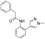 N-[2-(1-METHYL-1H-PYRAZOL-4-YL)PHENYL]-2-PHENYLACETAMIDE Struktur