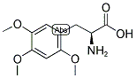 (S)-2-AMINO-3-(2,4,5-TRIMETHOXY-PHENYL)-PROPIONIC ACID Struktur