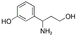 3-(1-AMINO-3-HYDROXY-PROPYL)-PHENOL Struktur