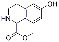 6-HYDROXY-1,2,3,4-TETRAHYDRO-ISOQUINOLINE-1-CARBOXYLIC ACID METHYL ESTER Struktur