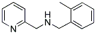 (2-METHYLBENZYL)PYRIDIN-2-YLMETHYLAMINE Struktur