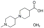 1-(1-METHYLPIPERIDIN-4-YL)PIPERIDINE-4-CARBOXYLIC ACID SESQUIHYDRATE Struktur