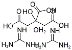 DIGUANIDINIUM HYDROGENCITRATE H2O Struktur