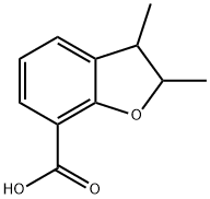 2,3-DIMETHYL-2,3-DIHYDRO-1-BENZOFURAN-7-CARBOXYLIC ACID Struktur