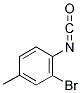 2-BROMO-4-METHYLPHENYL ISOCYANATE Struktur