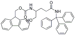 FMOC-DELTA-TRITYL-DL-GLUTAMINOL Struktur