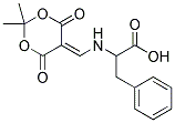 N-[(2,2-DIMETHYL-4,6-DIOXO-1,3-DIOXAN-5-YLIDENE)METHYL]PHENYLALANINE Struktur