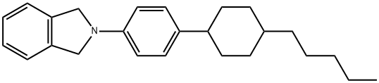 2-[4-(4-PENTYLCYCLOHEXYL)PHENYL]ISOINDOLINE Struktur