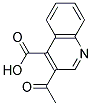 3-ACETYL-QUINOLINE-4-CARBOXYLIC ACID Struktur