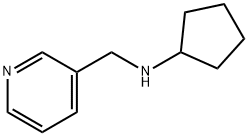 CYCLOPENTYL-PYRIDIN-3-YLMETHYL-AMINE Struktur