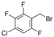 4-CHLORO-2,3,6-TRIFLUOROBENZYL BROMIDE Struktur