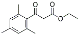 3-OXO-3-(2,4,6-TRIMETHYLPHENYL)PROPIONIC ACID ETHYL ESTER Struktur