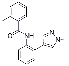 2-METHYL-N-[2-(1-METHYL-1H-PYRAZOL-4-YL)PHENYL]BENZAMIDE Struktur