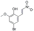 4-BROMO-2-METHOXY-6-(2-NITRO-VINYL)-PHENOL Struktur