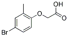 (4-BROMO-2-METHYL-PHENOXY)-ACETIC ACID Struktur