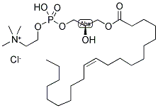 1-ERUCYLPHOSPHOCHOLINE Struktur