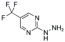 4-(TRIFLUOROMETHYL)PYRIMID-2-YLHYDRAZINE Struktur