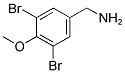 3,5-DIBROMO-4-METHOXYBENZYLAMINE Struktur