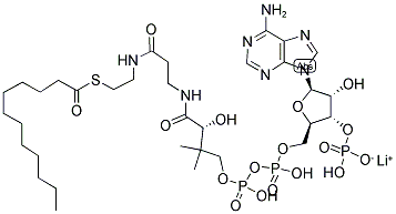 DODECANOYL-COENZYME A LITHIUM SALT Struktur