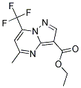 5-METHYL-7-TRIFLUOROMETHYL-PYRAZOLO[1,5-A ]PYRIMIDINE-3-CARBOXYLIC ACID ETHYL ESTER Struktur