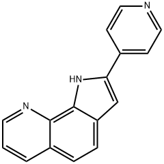 2-(4-PYRIDINYL)-1H-PYRROLO[3,2-H]QUINOLINE Struktur