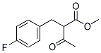 2-(4-FLUORO-BENZYL)-3-OXO-BUTYRIC ACID METHYL ESTER Struktur