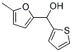 5-METHYL-2-FURYL-(2-THIENYL)METHANOL Struktur