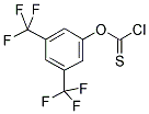 3,5-BIS(TRIFLUOROMETHYL)PHENYL CHLOROTHIOFORMATE Struktur