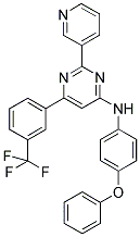 (4-PHENOXY-PHENYL)-[2-PYRIDIN-3-YL-6-(3-TRIFLUOROMETHYL-PHENYL)-PYRIMIDIN-4-YL]-AMINE Struktur