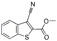 METHYL 3-CYANOBENZO[B]THIOPHENE-2-CARBOXYLATE Struktur