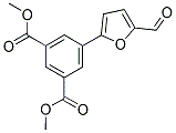 5-(5-FORMYL-FURAN-2-YL)-ISOPHTHALIC ACID DIMETHYL ESTER Struktur